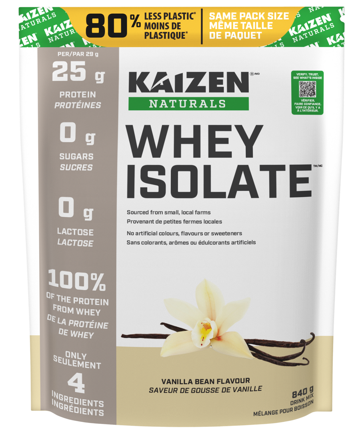 Kaizen Naturals® Whey Isolate™